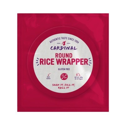 Rice Paper Round 22cm 300gr Cardinal